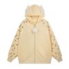 Chic & Unique Design Hoodie — Yellow